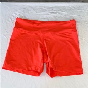 Bright Orange NikeGolf Dri-Fit Shorts